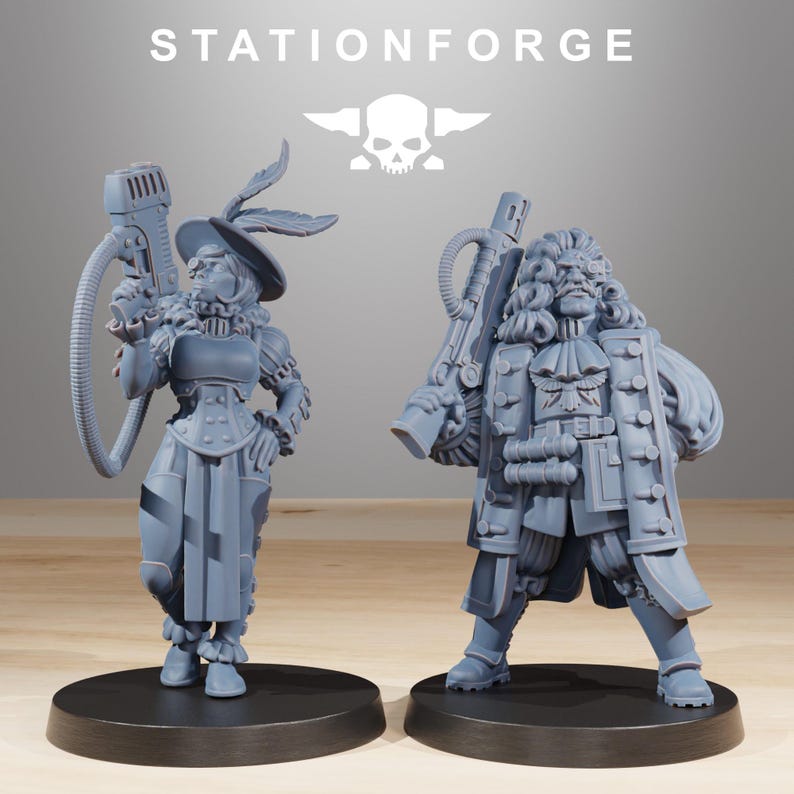 Royalguard Starfly | Station Forge 16k Resin Miniatures | 28mm 32mm Tabletop Wargaming | Unpainted image 7