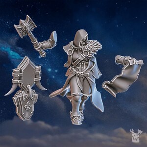 Stormpride Pride Caller | 16k Resin Miniatures | 28mm 32mm Tabletop Wargaming | Unpainted 画像 9