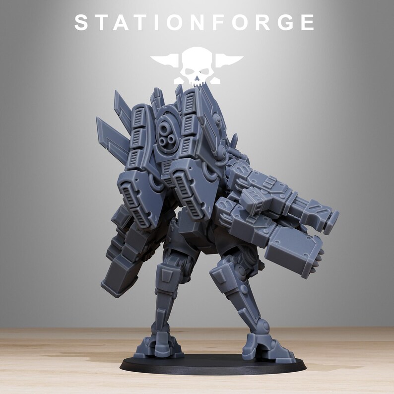 Tarion Elder Mech Mk1 Builder Kit | Station Forge 16K Resin Miniature (28mm/32mm) image 5