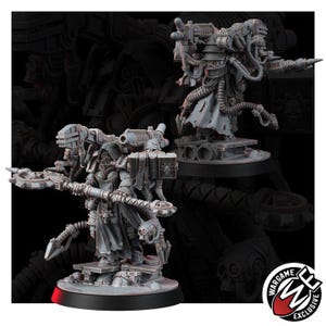 Dominador Mecanista / Miniaturas de resina 16k / 28 mm 32 mm Juegos de guerra de mesa / Sin pintar imagen 3