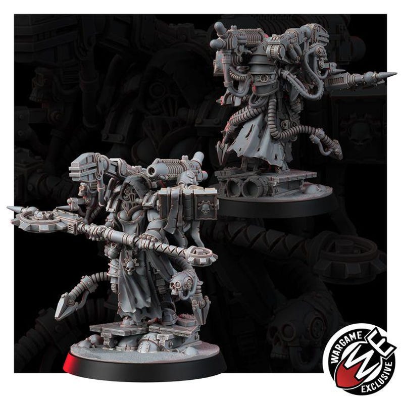 Dominador Mecanista / Miniaturas de resina 16k / 28 mm 32 mm Juegos de guerra de mesa / Sin pintar imagen 3