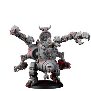 Dreadnought a Jato Ork | Miniaturas de Resina 16k | 28 mm 32 mm para Jogos de Mesa | Sem Pintura imagem 10