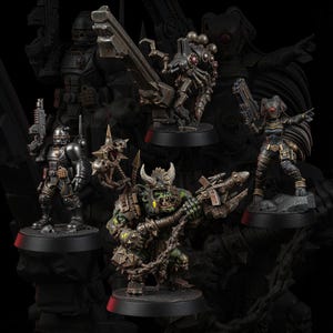 Wargame Exclusive June Bounty | 16k Resin Miniatures | 28mm 32mm Tabletop Wargaming | Unpainted image 1