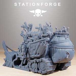 Orkaz Festivator | 16k Resin Miniatures | 28mm 32mm Tabletop Wargaming | Unpainted Bag
