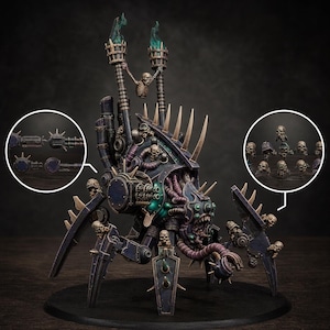 Pythonicus Swarm Spawner | Station Forge 16k Resin Miniatures | 28mm 32mm Tabletop Wargaming | Unpainted image 1