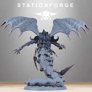Xenarid Wormaak | Station Forge 16k Resin Miniatures | 28mm 32mm Tabletop Wargaming | Unpainted image 5