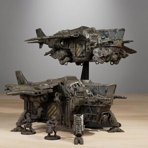Scavenger Cutlass | Station Forge 16k Resin Miniatures | 28mm 32mm Tabletop Wargaming | Unpainted image 1