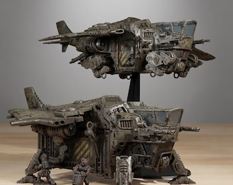 Scavenger Cutlass | Station Forge 16k Resin Miniatures | 28mm 32mm Tabletop Wargaming | Unpainted