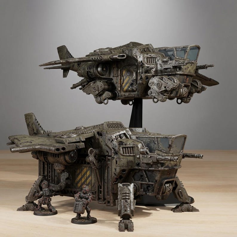 Scavenger Cutlass | Station Forge 16k Resin Miniatures | 28mm 32mm Tabletop Wargaming | Unpainted image 1