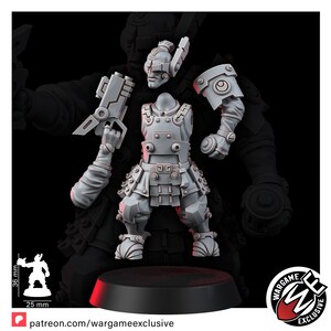 Coalición Ashigaru Fuegos de Batalla T1 / Miniaturas de Resina 16k / 28 mm 32 mm Juegos de Guerra de Mesa / Sin Pintar imagen 6