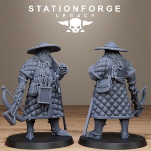 Legacy Thorncrest Witch Hunters | Station Forge 16k Resin Miniatures | 28mm 32mm Tabletop Wargaming | Unpainted 画像 6