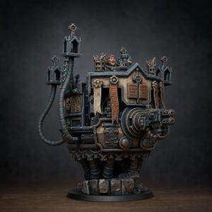 Vodalites Pulpit | Station Forge 16k Resin Miniatures | 28mm 32mm Tabletop Wargaming | Unpainted image 1