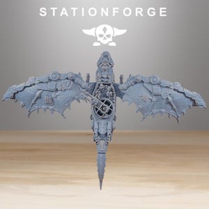 Orkaz Dragon Bomba | Station Forge 16k Resin Miniatures | 28mm 32mm Tabletop Wargaming | Unpainted image 5