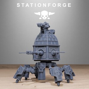 Vodalite Crawler | Station Forge 16k Resin Miniatures | 28mm 32mm Tabletop Wargaming | Unpainted image 2