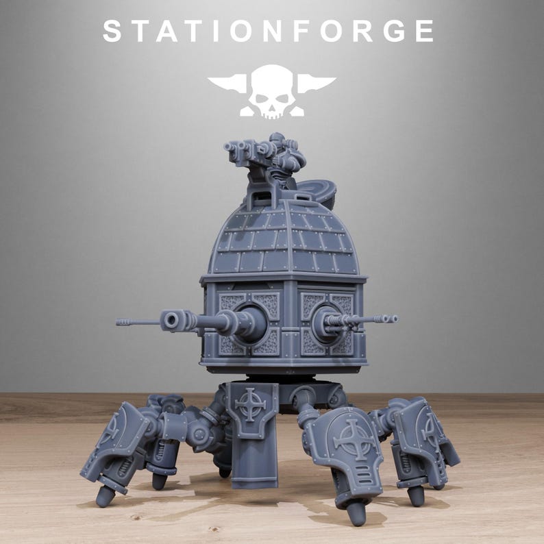 Vodalite Crawler | Station Forge 16k Resin Miniatures | 28mm 32mm Tabletop Wargaming | Unpainted image 2