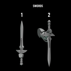 Eternal Pilgrims - Termi pack - Swords & mauls - 16k Resin - GreyTide Studio - Holy Warriors / Bitz / Tabletop / Wargaming / Grimdark imagen 2