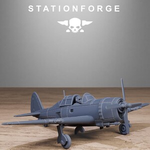 Freeguard Thunderbolt | Figurines en résine Station Forge 16k | 28 mm et 32 mm | Jeux de figurines sur table | Non peintes image 6
