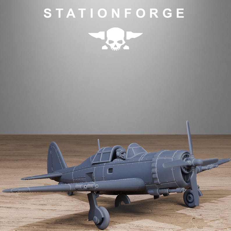 Freeguard Thunderbolt | Figurines en résine Station Forge 16k | 28 mm et 32 mm | Jeux de figurines sur table | Non peintes image 6