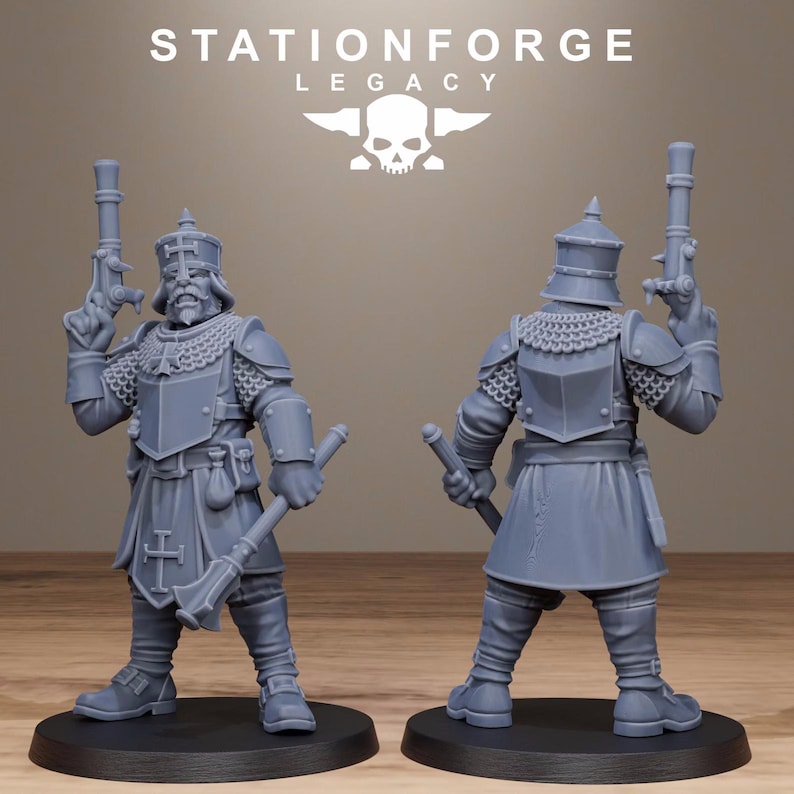 Legacy Thorncrest Trackers | Figurines en résine Station Forge 16k | 28 mm et 32 mm | Jeux de figurines | Non peintes image 8