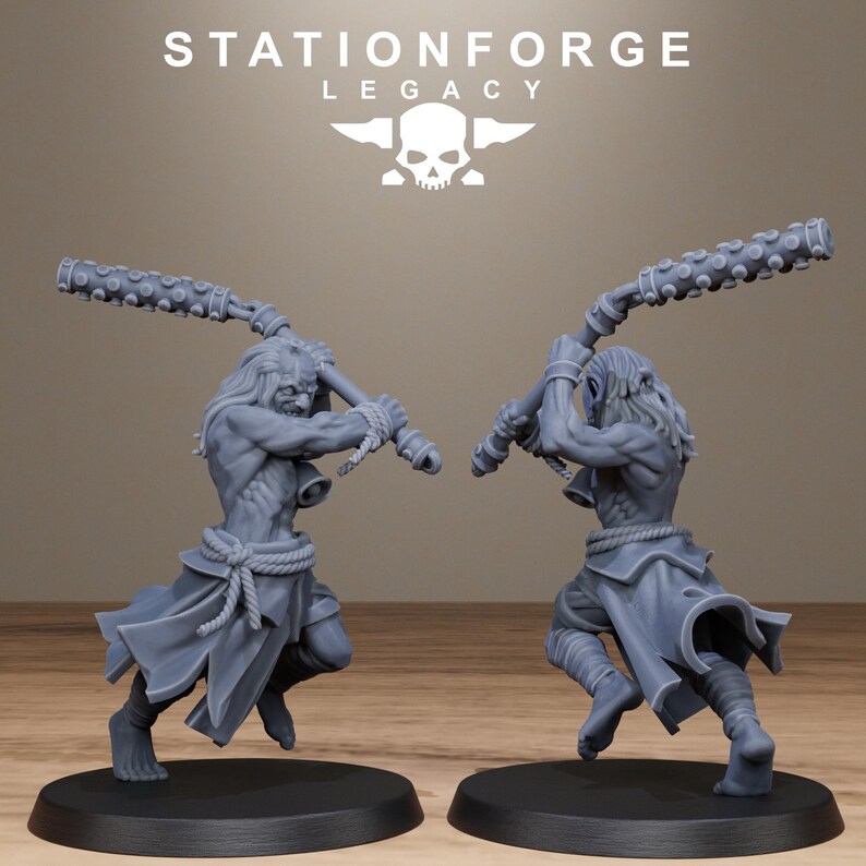 Legacy Thorncrest Witch Hunters | Station Forge 16k Resin Miniatures | 28mm 32mm Tabletop Wargaming | Unpainted 画像 10