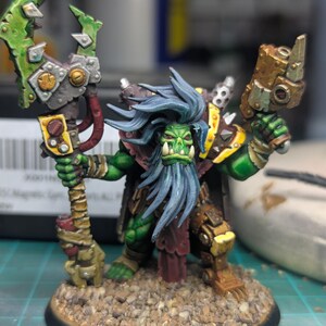 Orks Orkaz Madman | Station Forge 16k Resin Miniatures | 28mm 32mm Tabletop Wargaming | Unpainted image 6