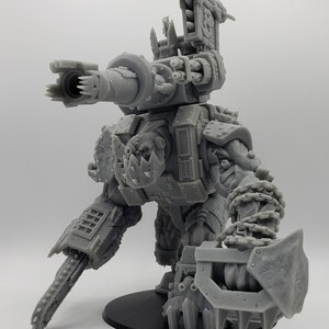 Orks Orkaz Mega Steppa | Station Forge 16k Resin Miniatures | 28mm 32mm Tabletop Wargaming | Unpainted image 10