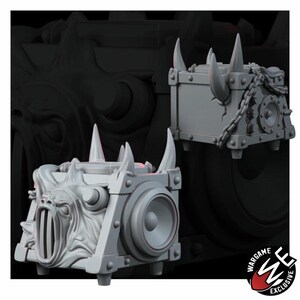 Noise Blasters - Terreno de Dispersión del Caos - Set de 6 - Resina de 16k - Juegos de mesa / Wargaming / Grimdark imagen 8