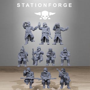 Grimguard Vulture Plane | Station Forge 16k Resin Miniatures | 28 mm 32 mm Tabletop Wargaming | Unbemalt Bild 5