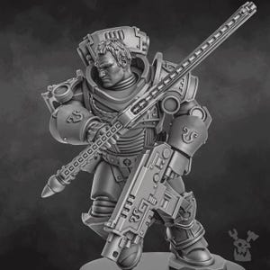 Caelus | 16k Resin Miniatures | 28mm 32mm Tabletop Wargaming | Unpainted image 3
