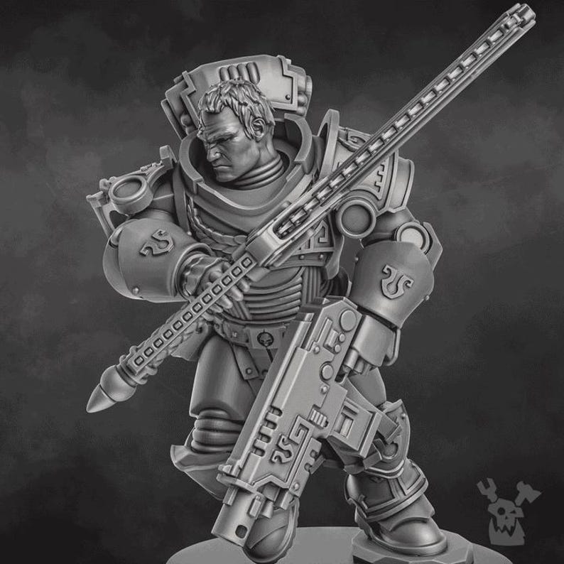 Caelus | 16k Resin Miniatures | 28mm 32mm Tabletop Wargaming | Unpainted image 3