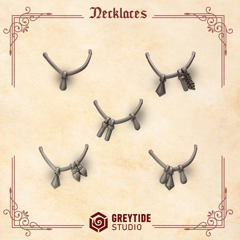 Seigneurs Cramoisis - Ornement de collier - Résine 16 carats - GreyTide Studio - Sang / Guerriers de l'espace / Pièces détachées / Jeux de plateau / Jeux de guerre / Grimdark image 2