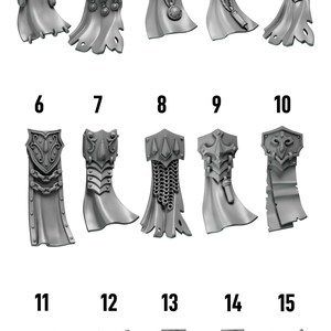 Crimson Lords – Lendenschurze Nr. 3 – 16k Resin – GreyTide Studio – Blood / Space Warriors / Bitz / Tabletop / Wargaming / Grimdark Bild 3