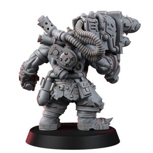 Ork Kan Krakkas T2 | 16k Resin Miniatures | 28mm 32mm Tabletop Wargaming | Unpainted image 7