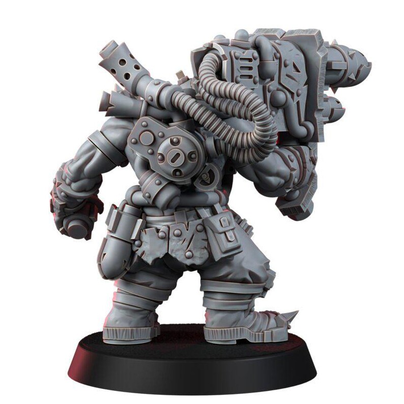Ork Kan Krakkas T2 | 16k Resin Miniatures | 28mm 32mm Tabletop Wargaming | Unpainted image 7