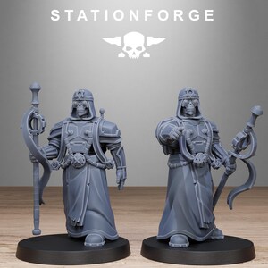 Scavenger Lectern Walker | Station Forge 16k Resin Miniatures | 28mm 32mm Tabletop Wargaming | Unpainted image 3