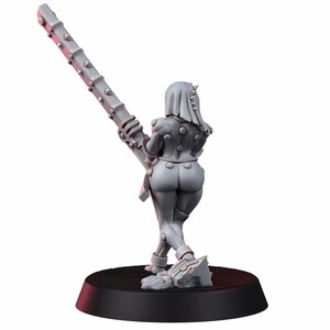 Sisters In Heresy Repentium Squad | 16k Resin Miniatures | 28mm 32mm Tabletop Wargaming | Unpainted image 4