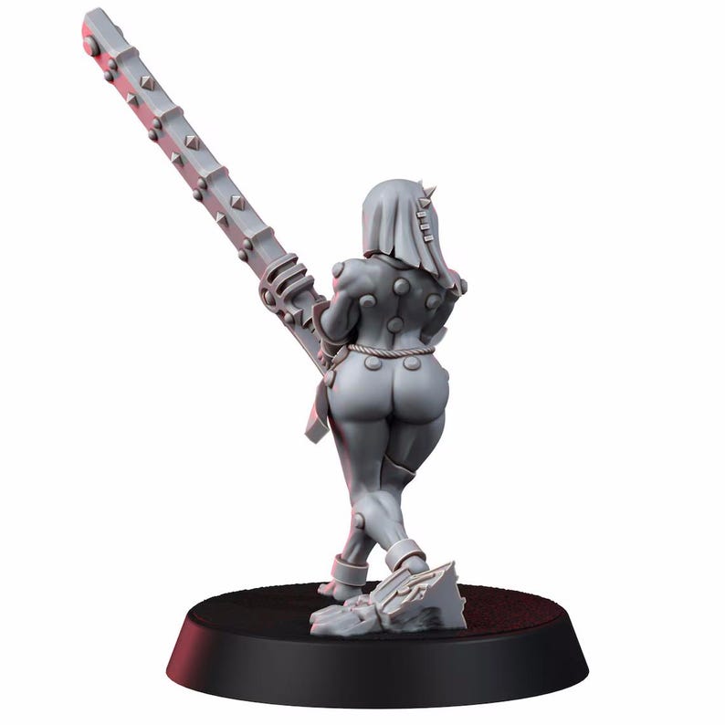 Sisters In Heresy Repentium Squad | 16k Resin Miniatures | 28mm 32mm Tabletop Wargaming | Unpainted image 4