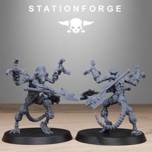 Raticus Technoclaw | Station Forge 16k Resin Miniatures | 28mm 32mm Tabletop Wargaming | Unpainted image 9