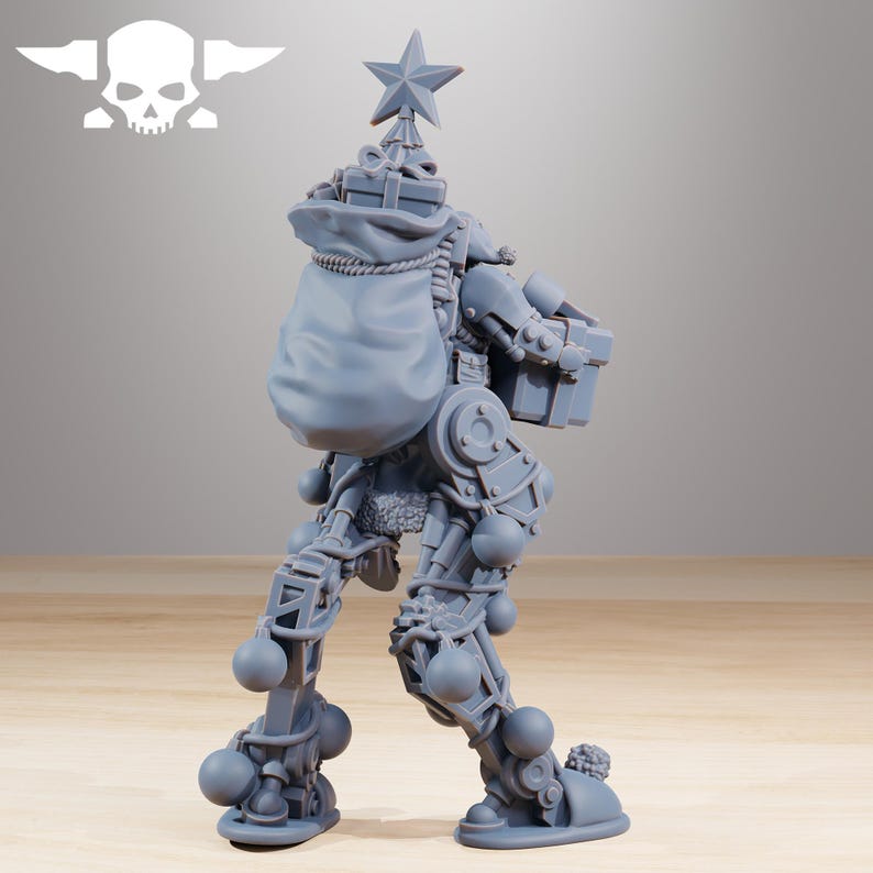 Scavenger Festive Wayfarer | Station Forge 16k Resin Miniatures | 28mm 32mm Tabletop Wargaming | Unpainted image 3