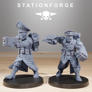 Grimguard Builder Kit | Station Forge 16k Resin Miniatures | 28mm 32mm Tabletop Wargaming | Unpainted image 4