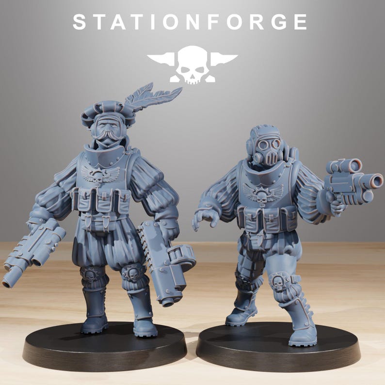 Royalguard Starfly | Station Forge 16k Resin Miniatures | 28mm 32mm Tabletop Wargaming | Unpainted image 6
