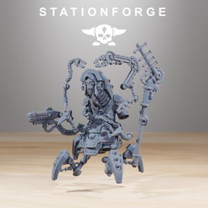 Líderes carroñeros / Station Forge 16k Miniaturas de resina / 28 mm 32 mm Juegos de guerra de mesa / Sin pintar imagen 10