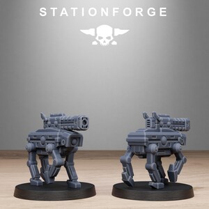 Tarion Schwere Infanterie | Station Forge 16k Resin-Miniaturen | 28 mm/32 mm Tabletop-Wargaming | Unbemalt Bild 10