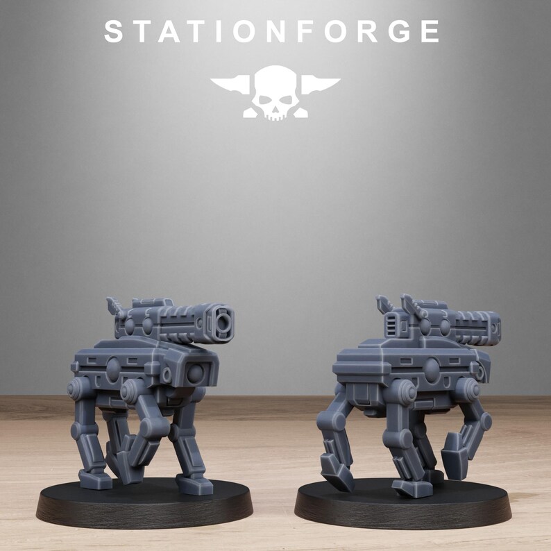 Tarion Schwere Infanterie | Station Forge 16k Resin-Miniaturen | 28 mm/32 mm Tabletop-Wargaming | Unbemalt Bild 10