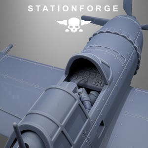 Freeguard Thunderbolt | Figurines en résine Station Forge 16k | 28 mm et 32 mm | Jeux de figurines sur table | Non peintes image 8