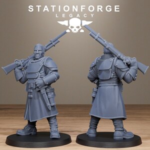 Legacy Thorncrest Trackers | Figurines en résine Station Forge 16k | 28 mm et 32 mm | Jeux de figurines | Non peintes image 6