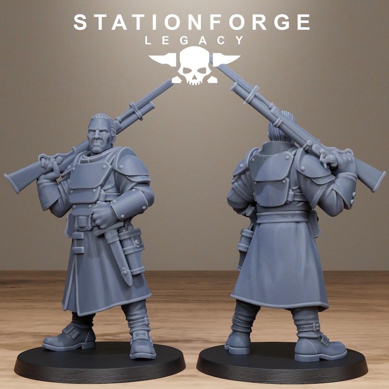 Legacy Thorncrest Trackers | Figurines en résine Station Forge 16k | 28 mm et 32 mm | Jeux de figurines | Non peintes image 6