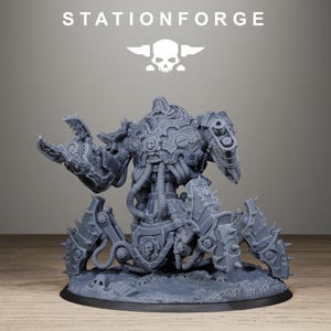 Scavenger Profaner | Station Forge 16k Resin Miniatures | 28mm 32mm Tabletop Wargaming | Unpainted image 3