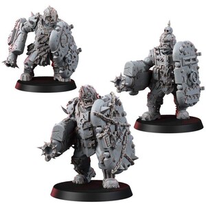 Chaos Renegades Of Pain Bulls | 16k Resin Miniatures | 28mm 32mm Tabletop Wargaming | Unpainted image 9