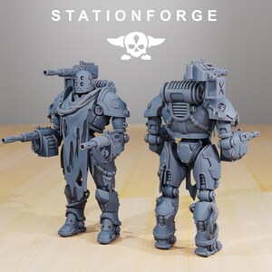 Scavenger Droitex MK2 | Station Forge 16k Resin Miniatures | 28mm 32mm Tabletop Wargaming | Unpainted image 5